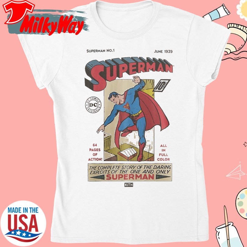 ★25SS★Superman X Kith No. 1 Vintage Tee Kith x Superman No. 1 Vintage Tee ALL SIZES!! | eBay